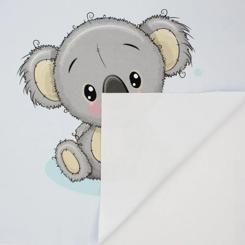 Baumwollpanel Koala | 38x38 cm
