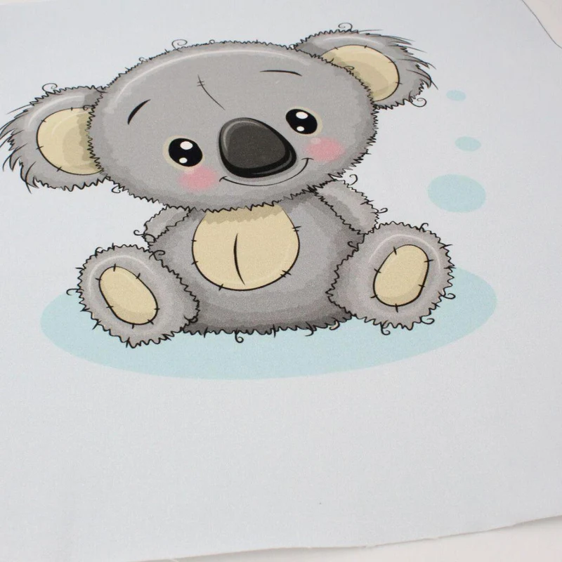 Baumwollpanel Koala | 38x38 cm