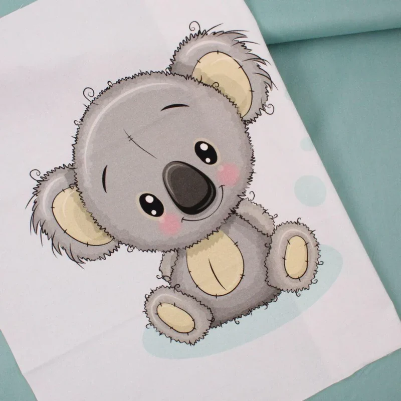 Baumwollpanel Koala | 38x38 cm