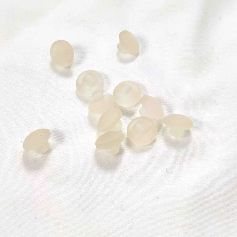 Polyesterknopf mit Öse, 10 mm
