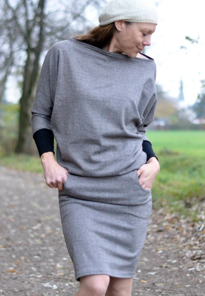 Erbsünde Schnittmuster "veloza" Kleid Damen