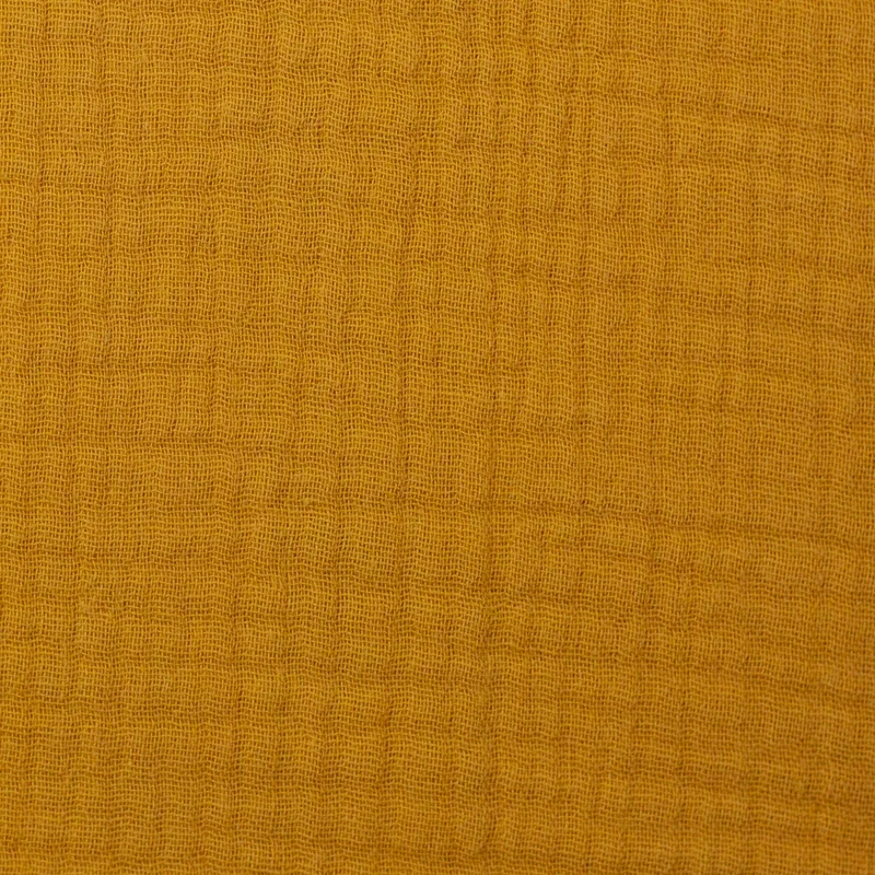Musselin Jenke Uni Swafing goldgelb