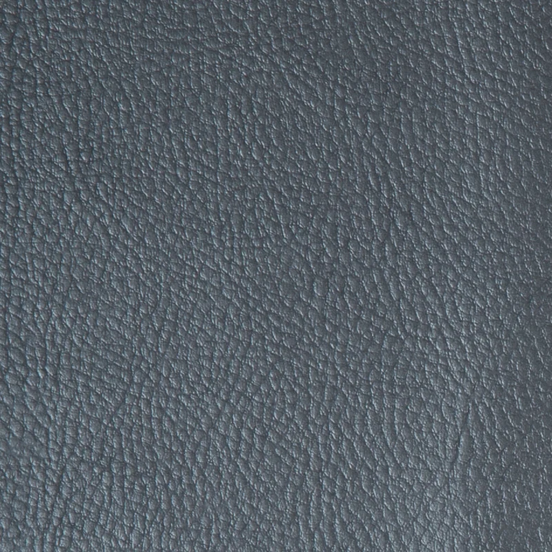 Kunstleder Rex metallic rauchblau
