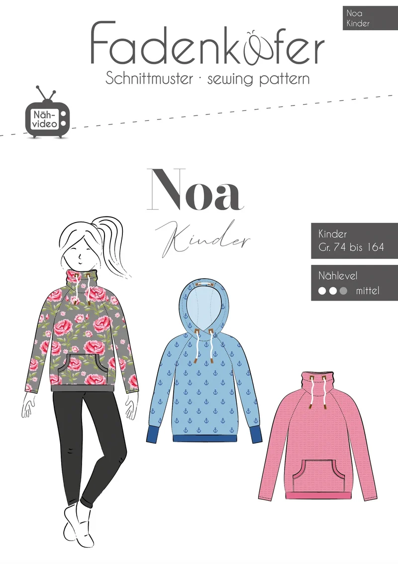 Raglanpullover für Kinder