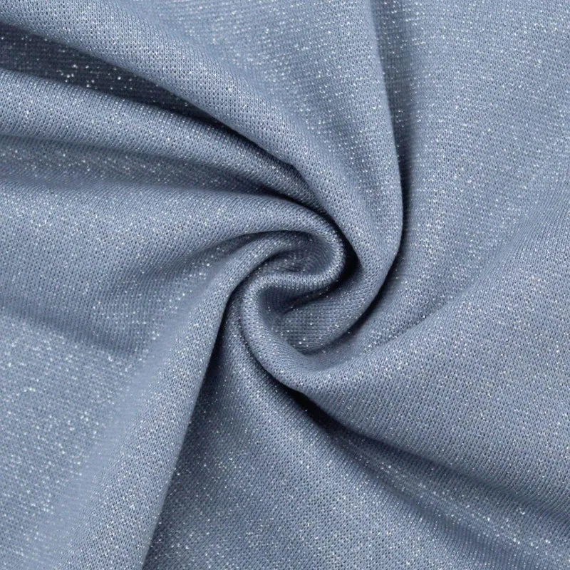 Bündchenstoff Glitzer