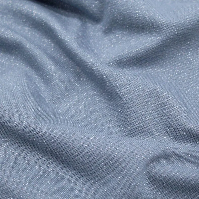 Bündchenstoff Glitzer