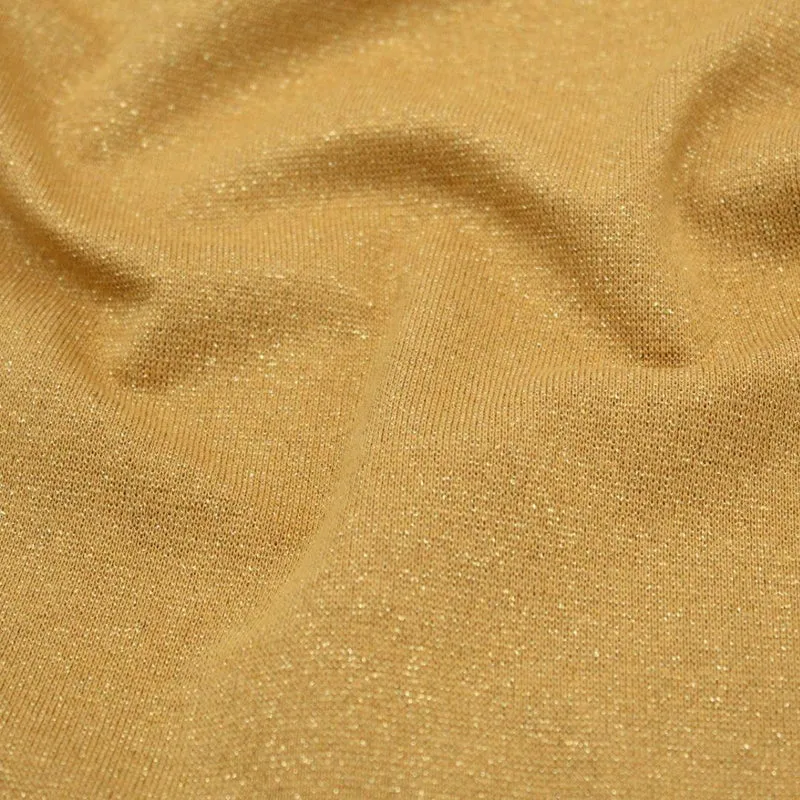 Bündchenstoff Glitzer