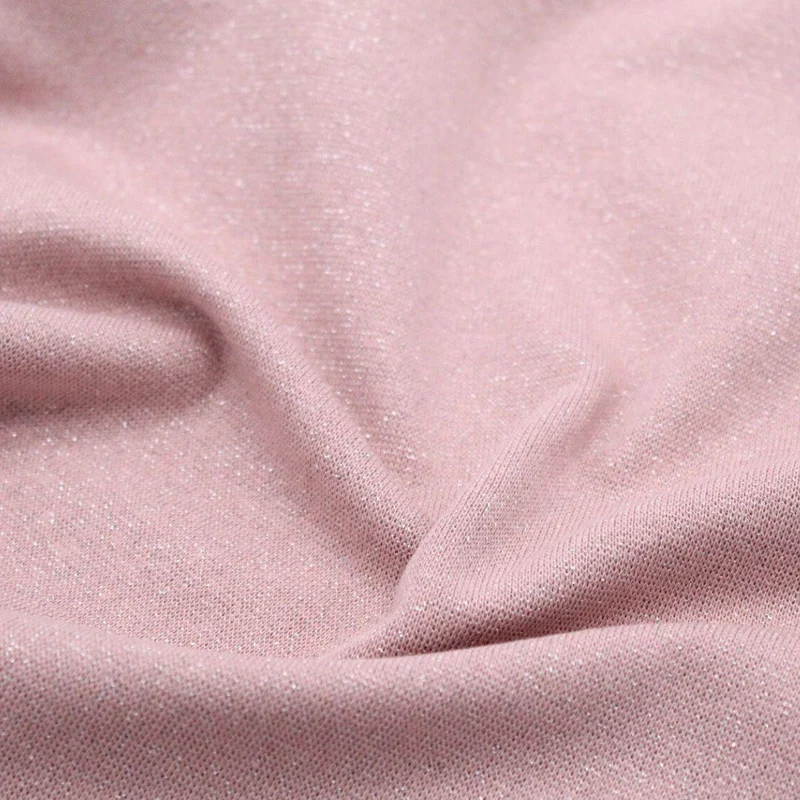 Bündchenstoff Glitzer