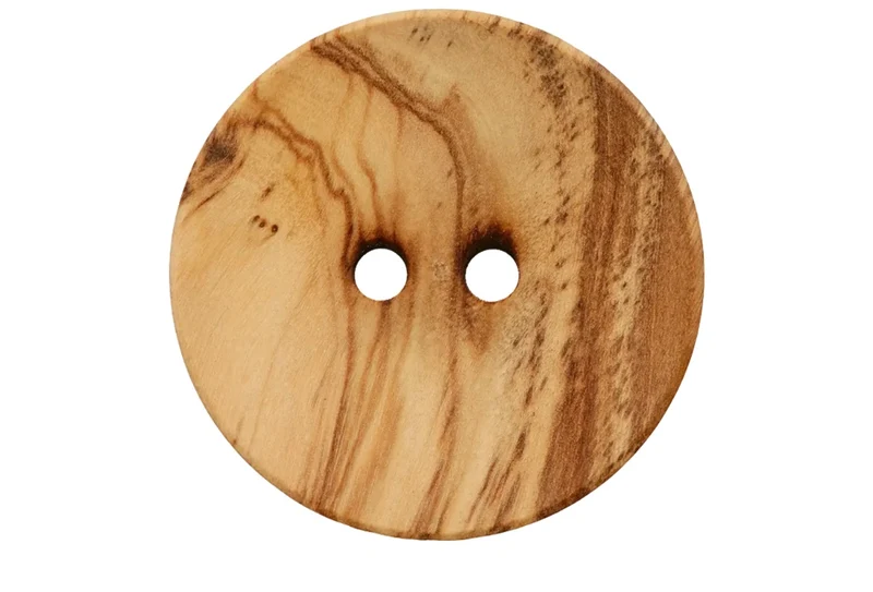Holzknopf 2 Loch Ø 51mm