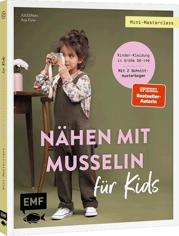 Buch von EMF Verlag Nähen mit Musselin für Kids