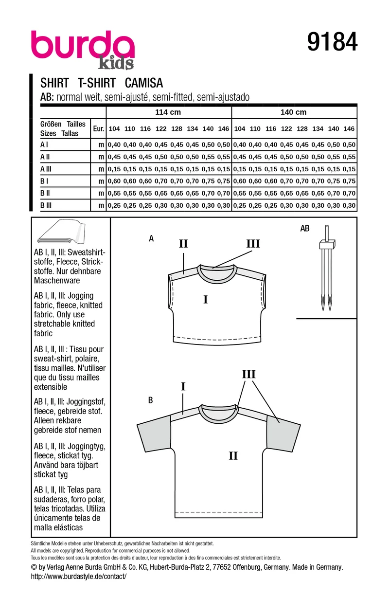 Burda 9184