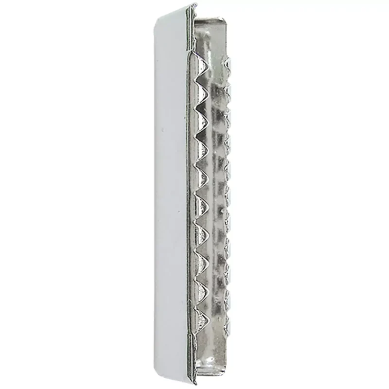 Prym Endklammer für Gurtbänder silber 30/40mm