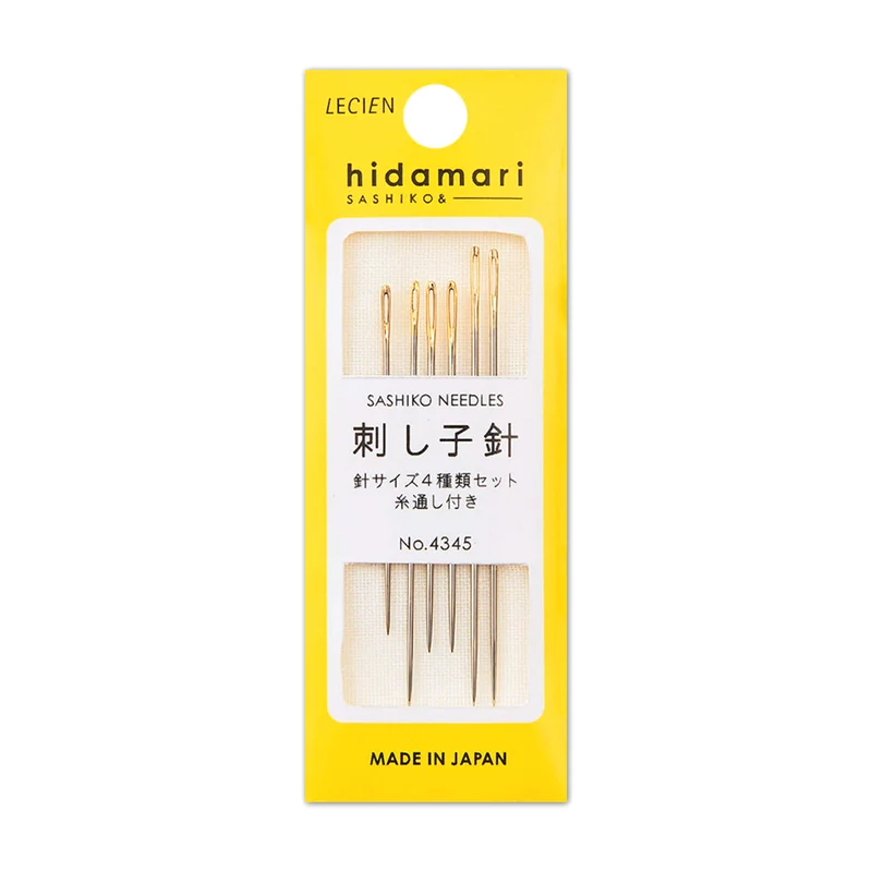 Hidamari Sashiko Nadeln - 6 Stück
