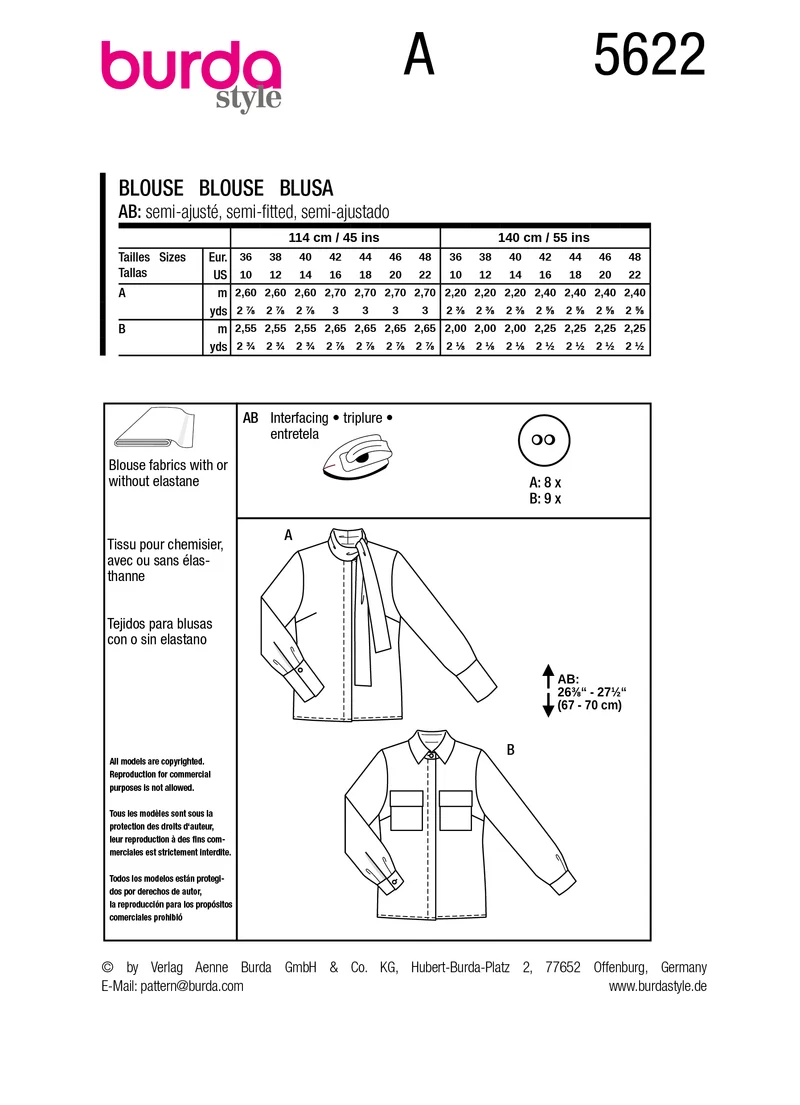 Burda 5622