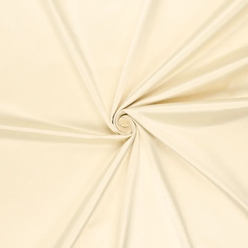 Baumwolle Stretch Satin Selena uni creme