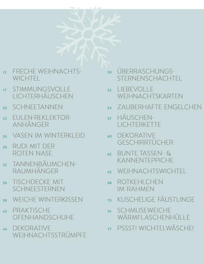 Buch Winter Deko Nähen im Skandi-Stil