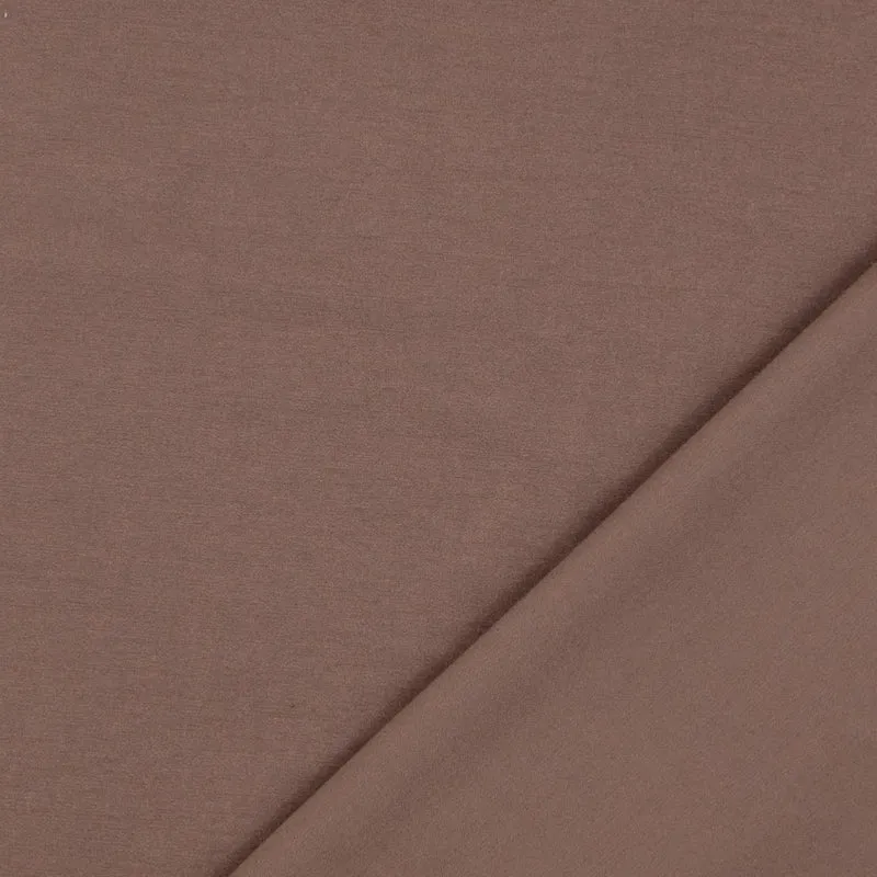 Hosenstoff Bengalin Uni taupe