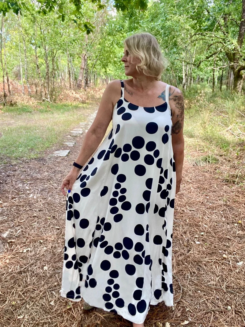 Erbsünde Schnittmuster "beijo" Kleid Damen