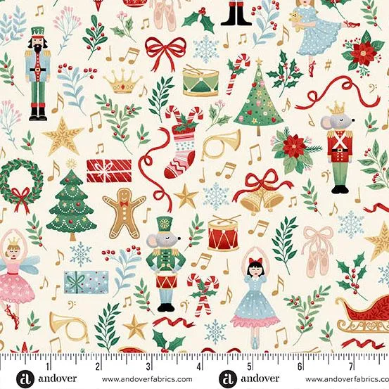 Andover, Nutcracker, Fairytale, Cream