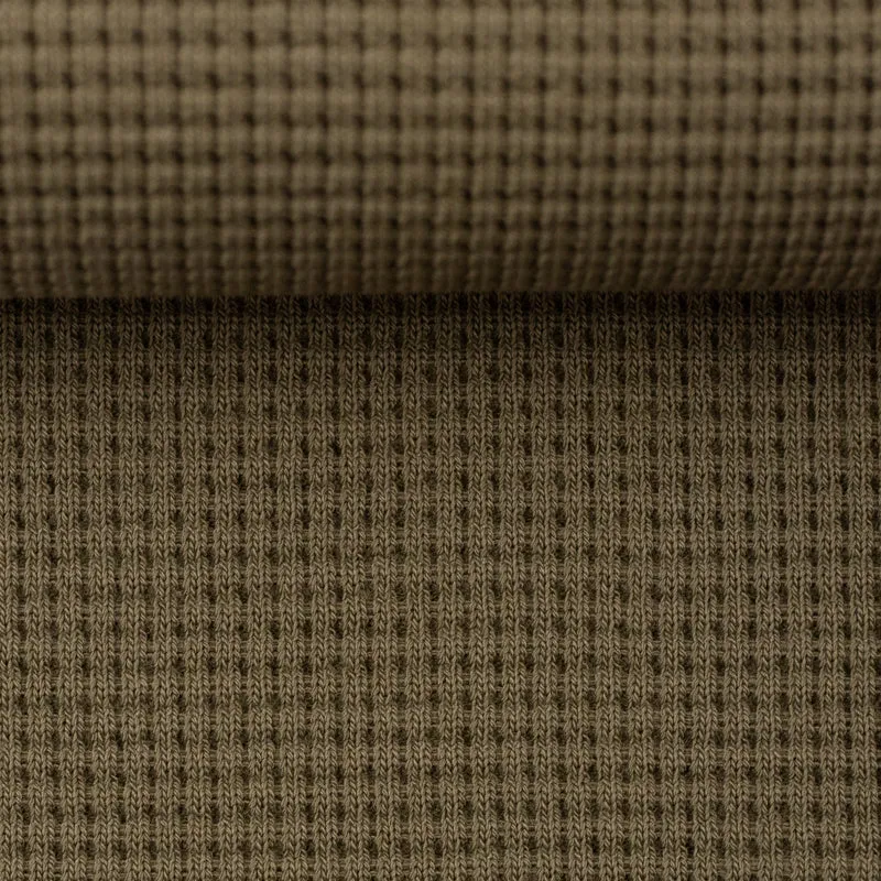 Waffelstrickstoff Oslo von Swafing