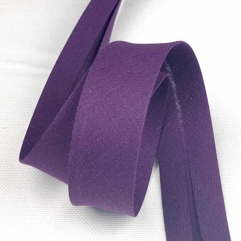 Schrägband Mischgewebe Uni 20 mm