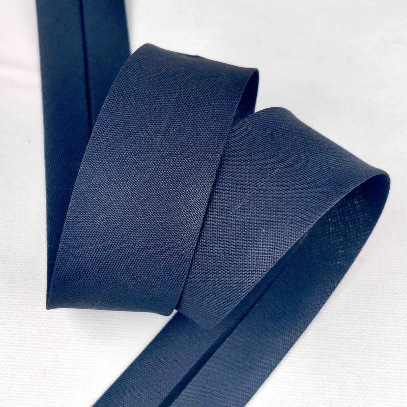 Schrägband Mischgewebe Uni 30 mm
