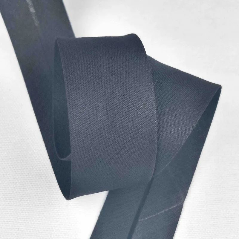 Schrägband Mischgewebe Uni 30 mm