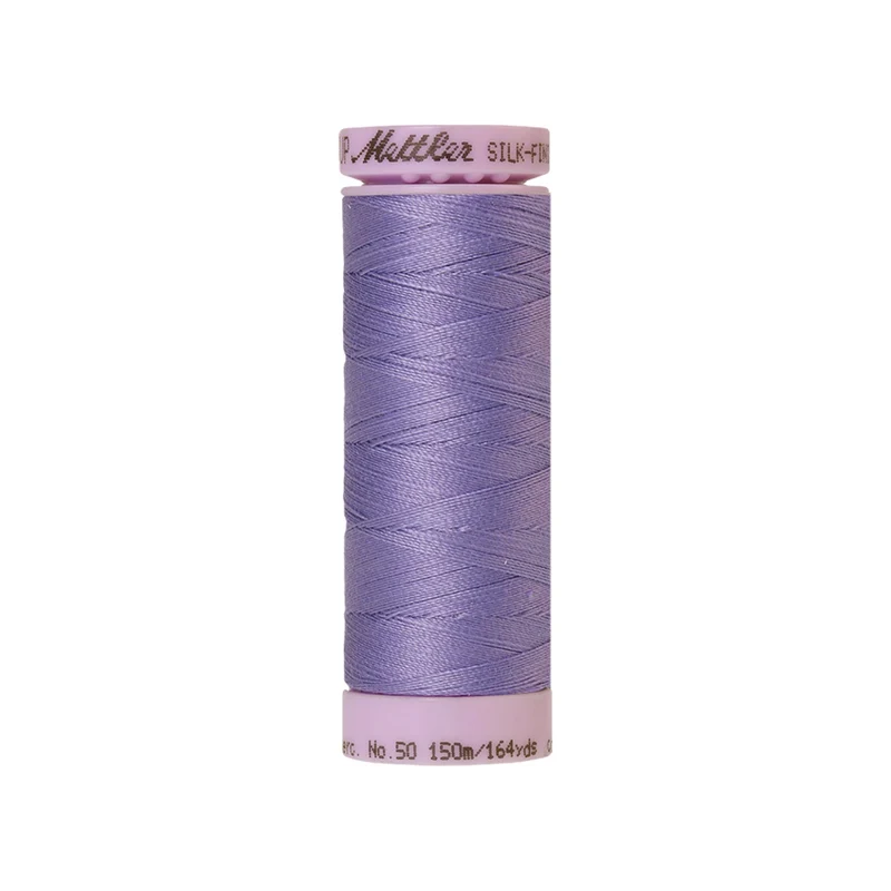 Mettler Silk-Finish Cotton 50 – Rosa & Violett, 150 m