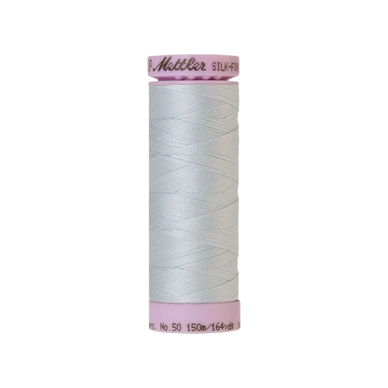 Mettler Silk-Finish Cotton 50 – Blau & Grün, 150 m