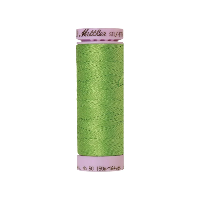 Mettler Silk-Finish Cotton 50 – Blau & Grün, 150 m