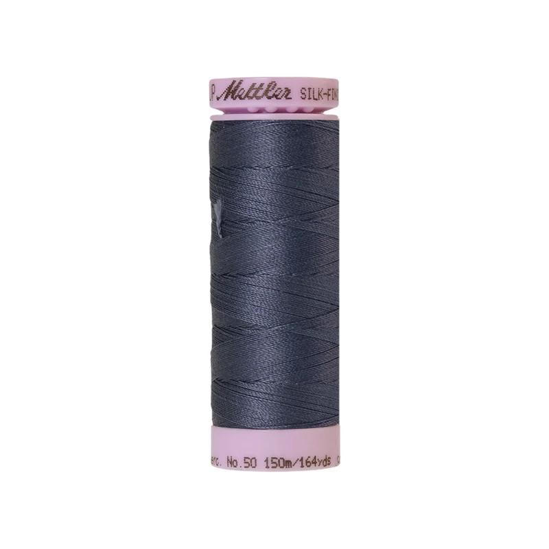 Mettler Silk-Finish Cotton 50 – Blau & Grün, 150 m