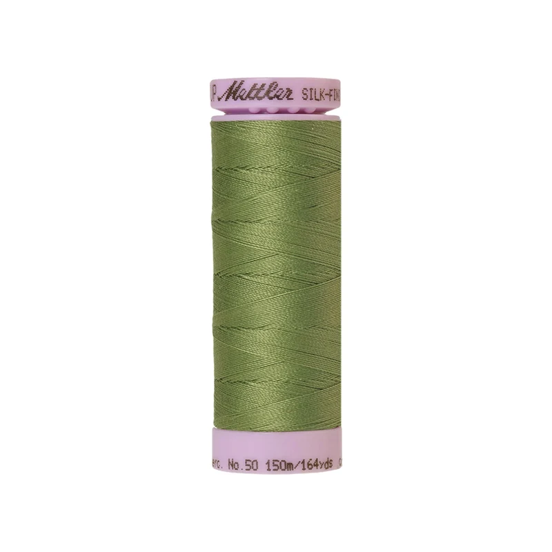 Mettler Silk-Finish Cotton 50 – Blau & Grün, 150 m