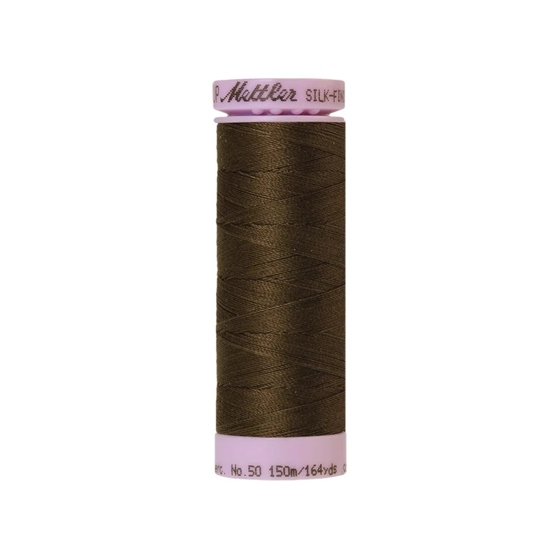 Mettler Silk-Finish Cotton 50 – Blau & Grün, 150 m