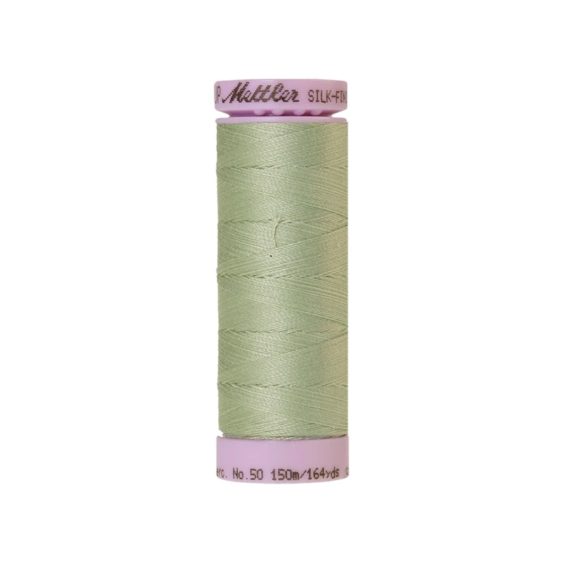 Mettler Silk-Finish Cotton 50 – Blau & Grün, 150 m