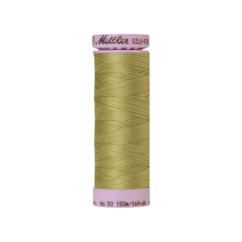 Mettler Silk-Finish Cotton 50 – Blau & Grün, 150 m