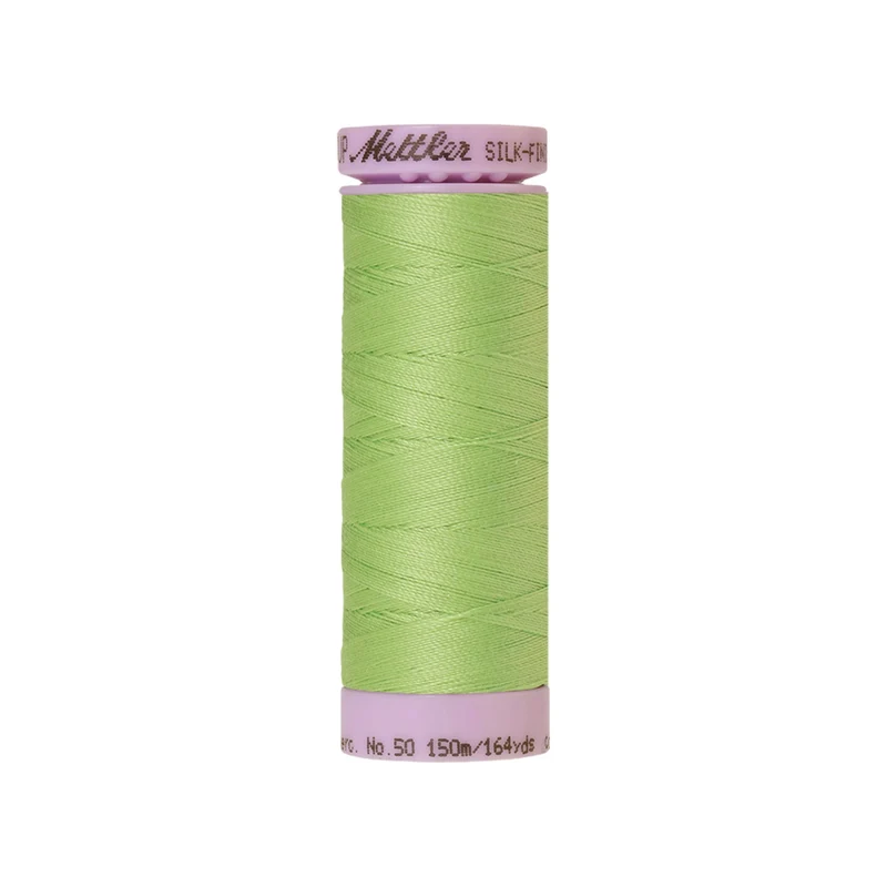 Mettler Silk-Finish Cotton 50 – Blau & Grün, 150 m