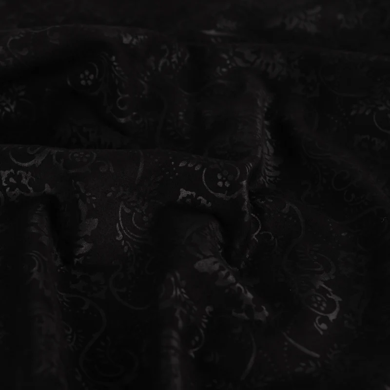 Scuba Suede geprägt – Schwarz