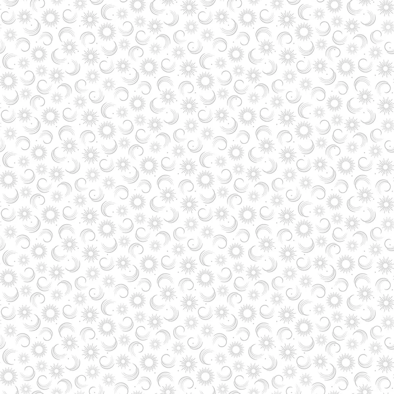 Northcott, Patrick Lose, Wintry Lustre, Celestial Swirl, Silver Metallic