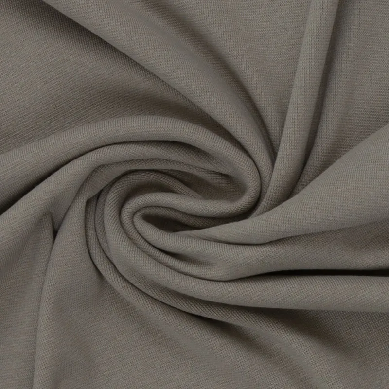 Bündchen Schlauchware uni taupe Nanni Swafing
