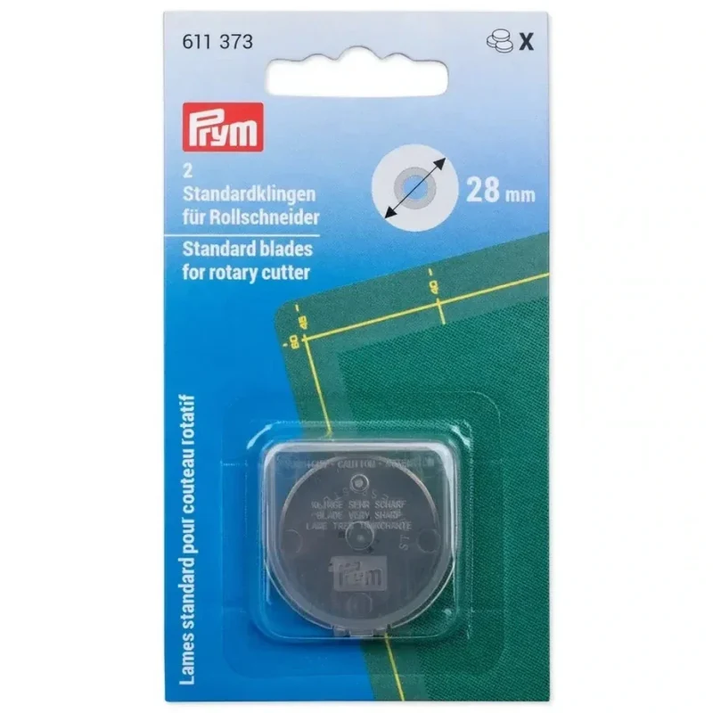 Prym Ersatzklinge für Rollschneider, Mini, 28mm