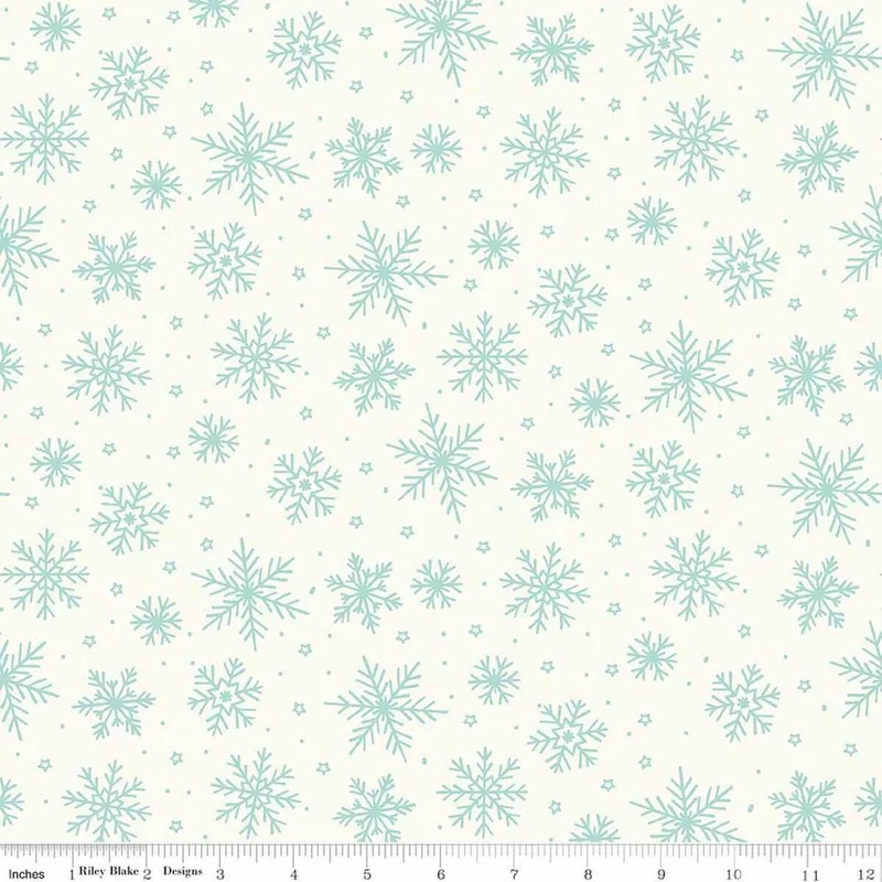 My Minds Eye, North Pole Flannel, F17752-WHITE