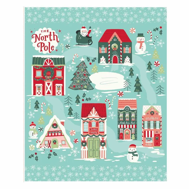 My Minds Eye, North Pole Flannel, Main Panel
