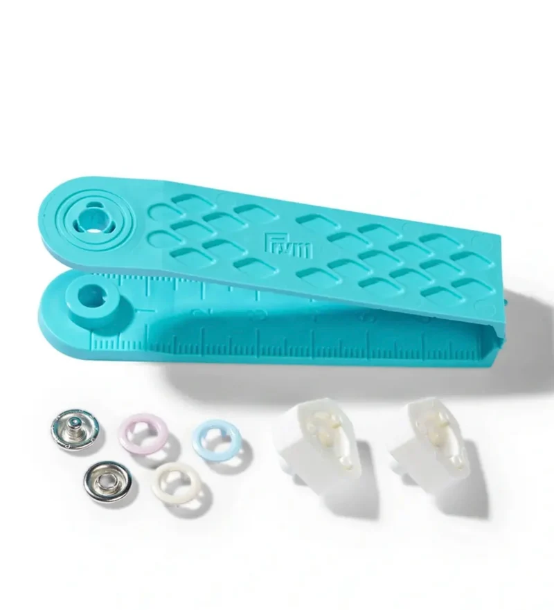 Prym Love Nähfrei Druckknöpfe Jersey 8mm rosa/hellblau/perle