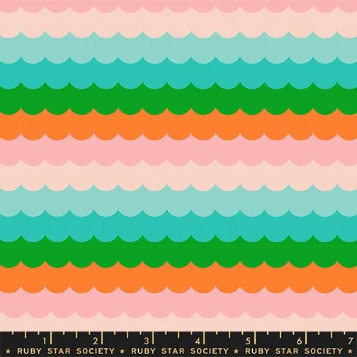 Moda, Ruby Star Society, Poolside Too, Umbrella Scallops, Verdant, Multi