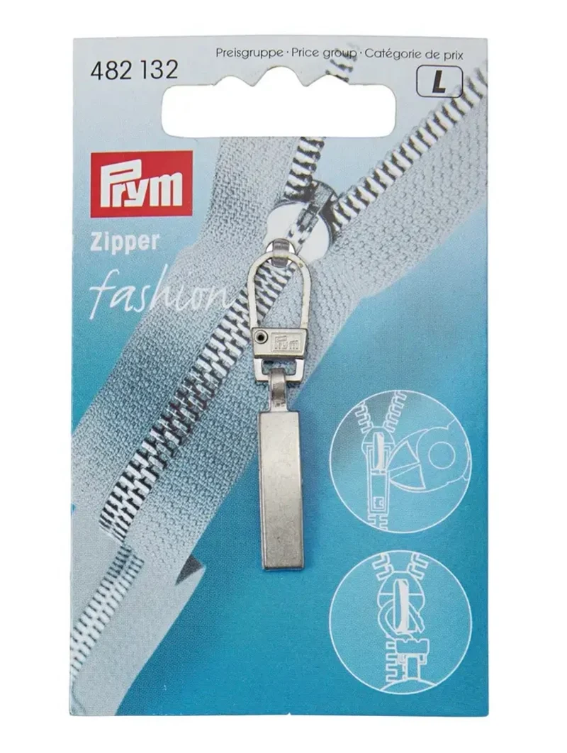 Prym Fashion Zipper Classic mattsilber
