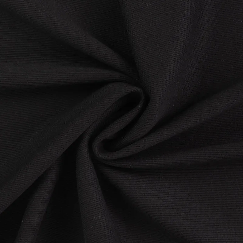 Rib-Bündchen 2x1 Uni