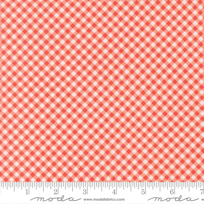 Moda, Sherri & Chelsi, Gingham Geranium Pink