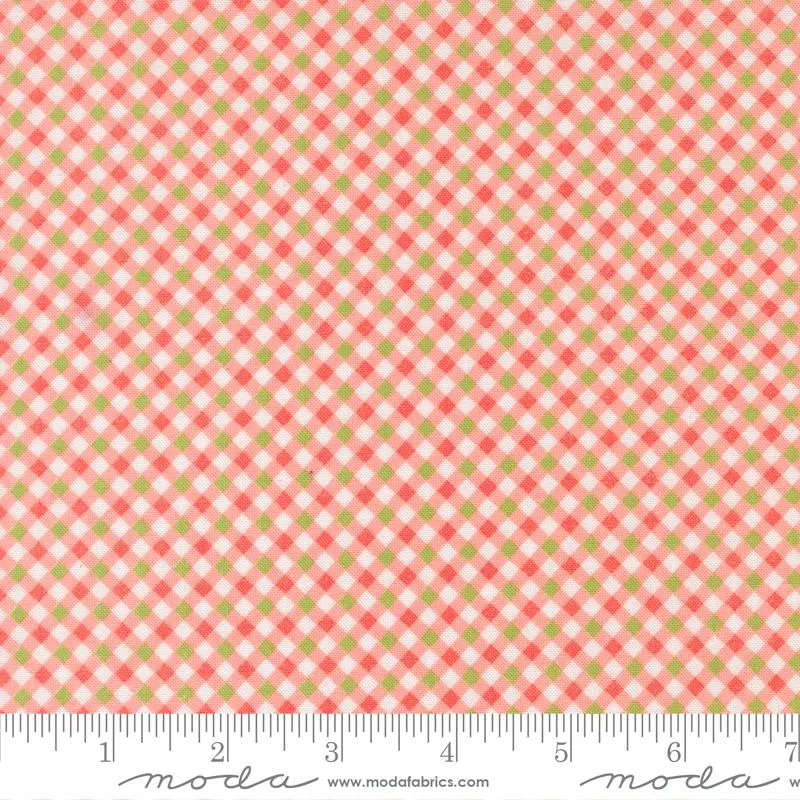 Moda, Sherri & Chelsi, Gingham Carnation Pink