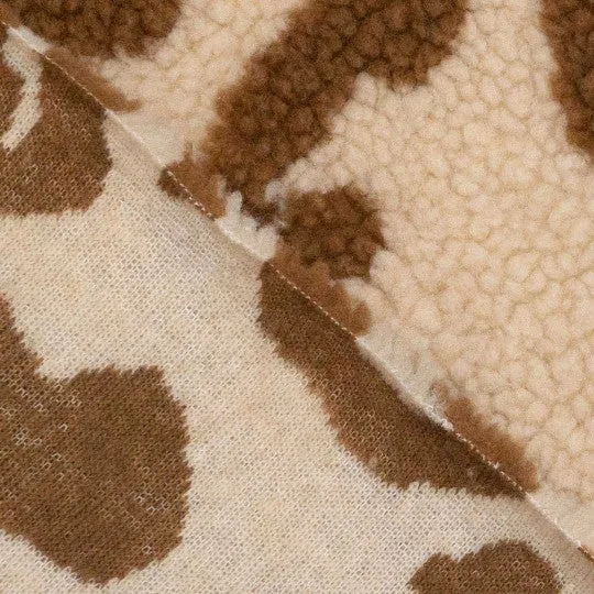 Teddystoff Leo – Leopardenmuster