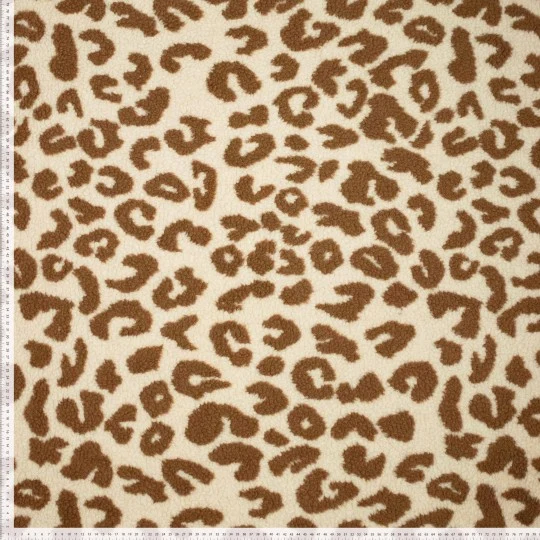 Teddystoff Leo – Leopardenmuster